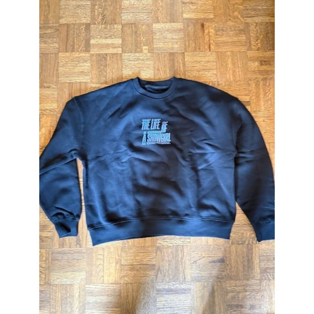 Taylor Swift Official Merch - Film Strip Black Crewneck Sweatshirt - XS